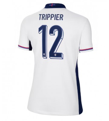 England Kieran Trippier #12 Hjemmebanetrøje Dame EM 2024 Kort ærmer